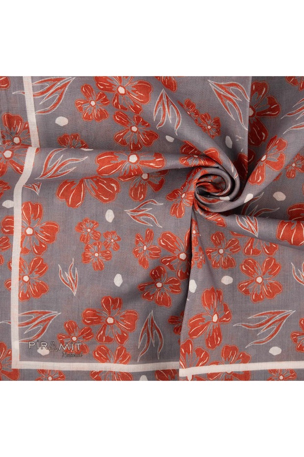 Eșarfă cu model natural - 2