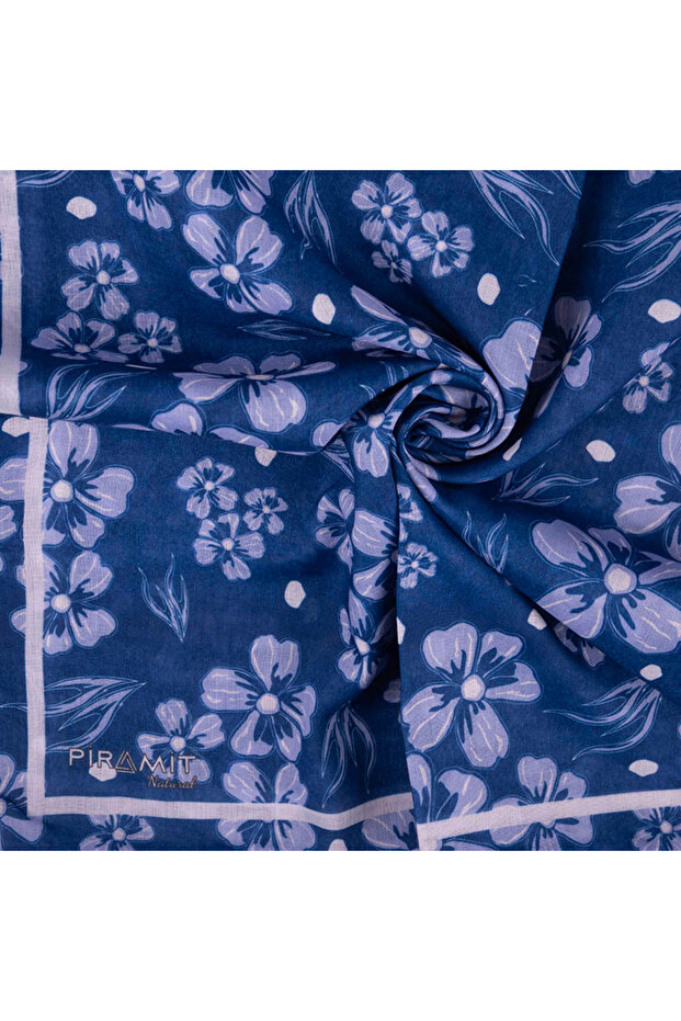 Natural Patterned Scarf - 2