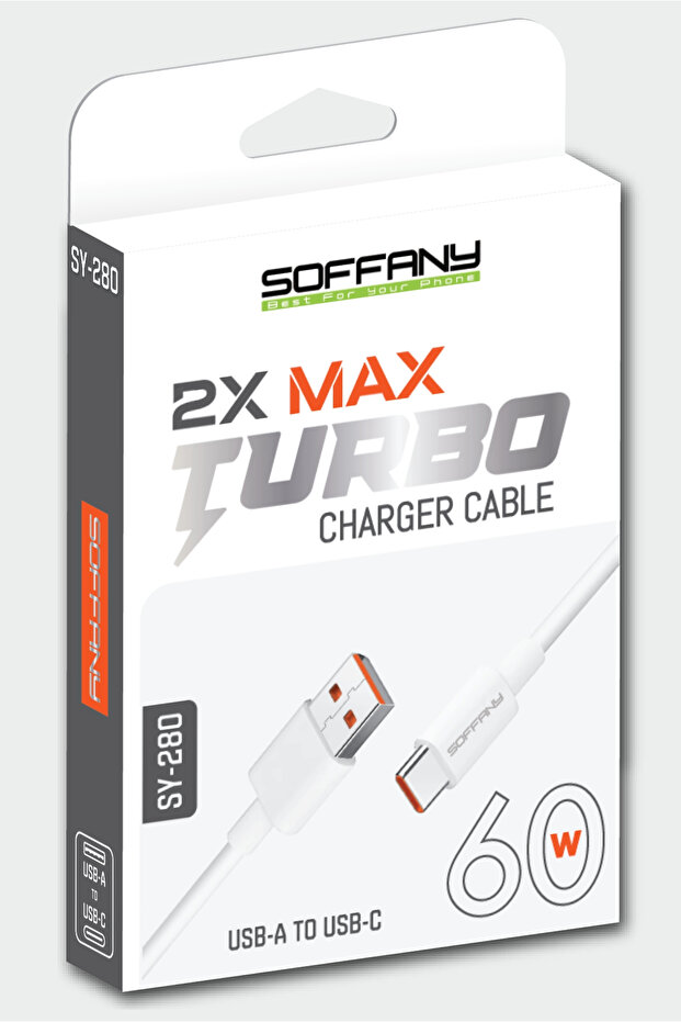 SY-280 60W USB-A USB-C USB Data Kablosu - 4