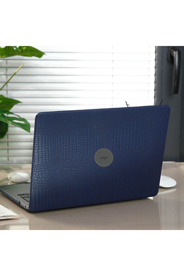 حافظة جلدية لجهاز Macbook Air M1 - تغطية 360 درجة، متوافقة مع معرف اللمس (A2337 A2179 A1932) - 7