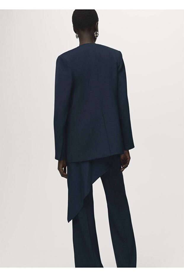 Kruvaze blazer ceket - 4