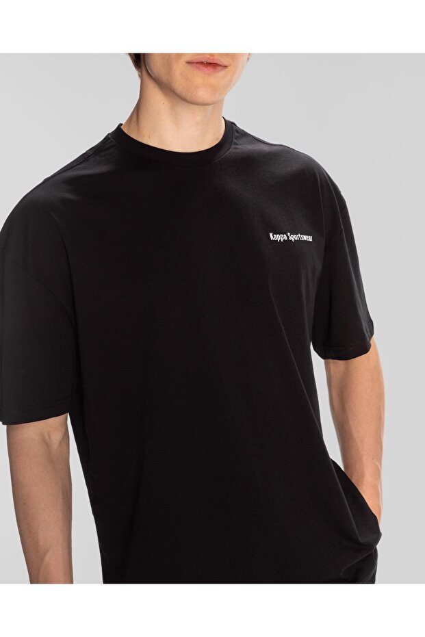 Authentic Dan Erkek Siyah Regular Tişört - 3