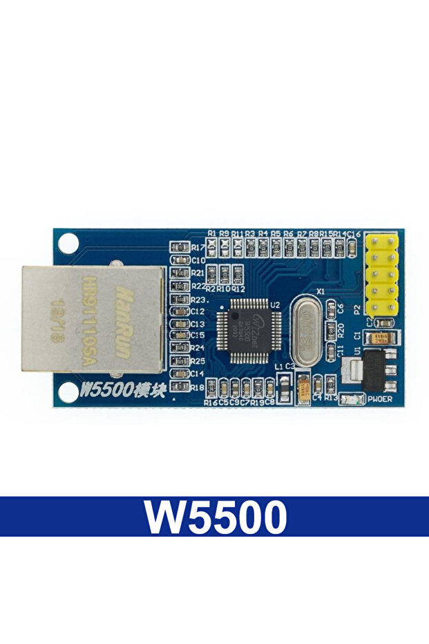 وحدة W5500 USR-ES1 وحدة شبكة إيثرنت W5500 أجهزة SPI إلى LAN/ Ethernet TCP / IP 51 / STM3 - 1