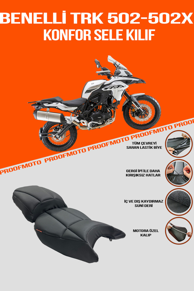 Benelli Trk 502 - 502x Comfort Saddle Cover