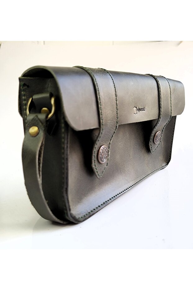 Genuine Leather, Handcrafted, Money, Phone, Handbag