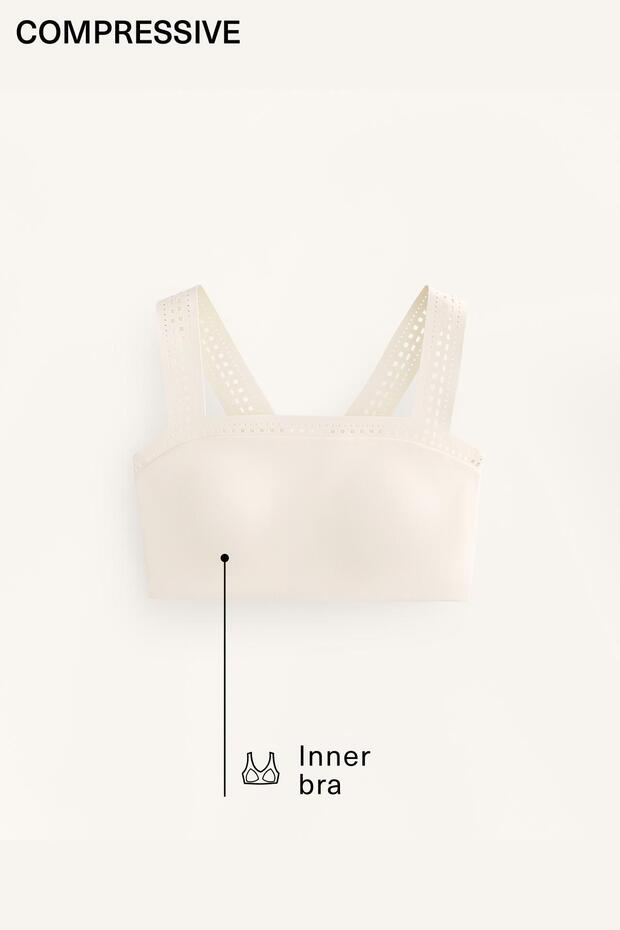 Delikli Compressive tank top - 7