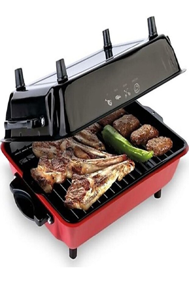 Barbekü Elektrikli Izgara Mangal Seti - 4