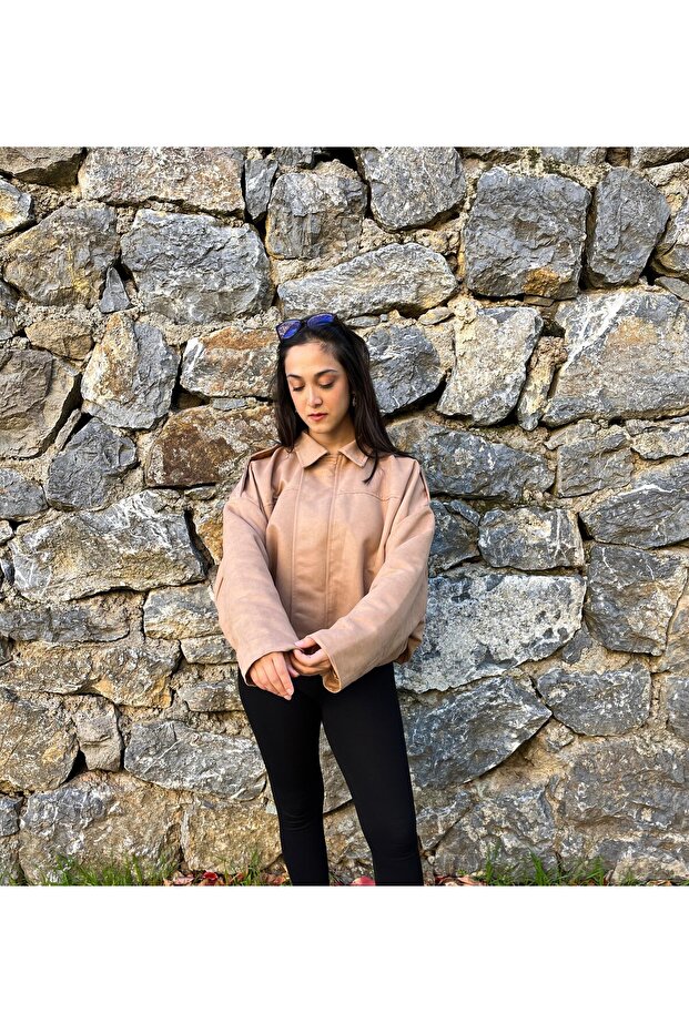 Suede Bomber Jacket - 4