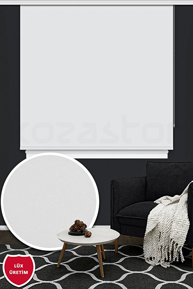 Stor Perde Beyaz S511 - 3