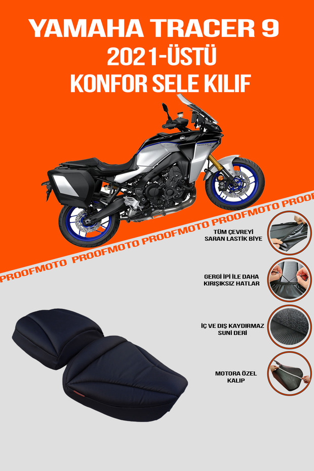 Yamaha Tracer 9 (2021 - and later) Comfort Saddle Cover