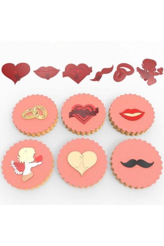 Aşk Transfer Baskı 6 Parça - 1