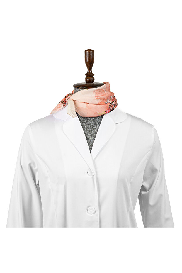 Eșarfă de mătase 55x55 - 100% mătase - 8