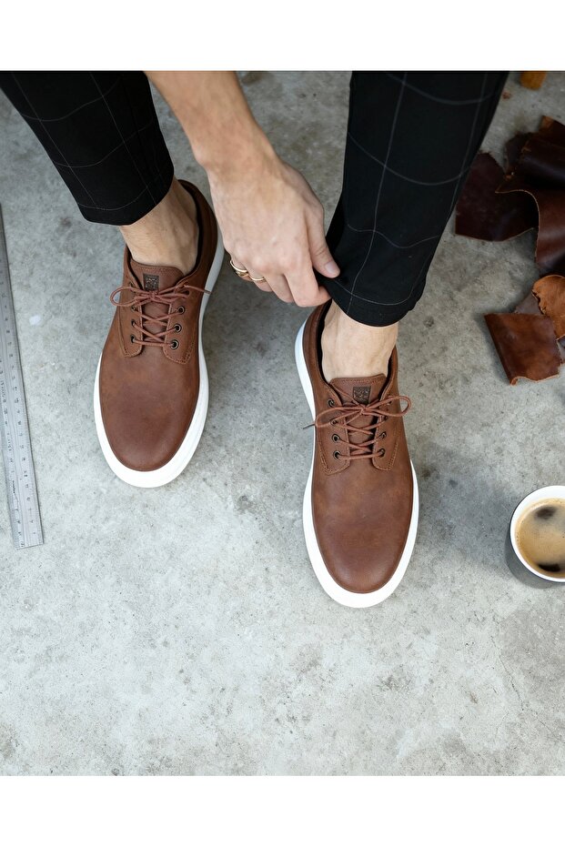 Klasik Erkek Ayakkabı 001 Taba - 6