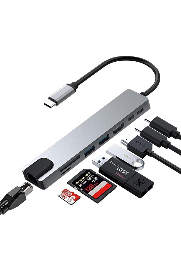 Fc55 Tip-c=--2usb3.0/4khdmı/Rj 45/pd - 1