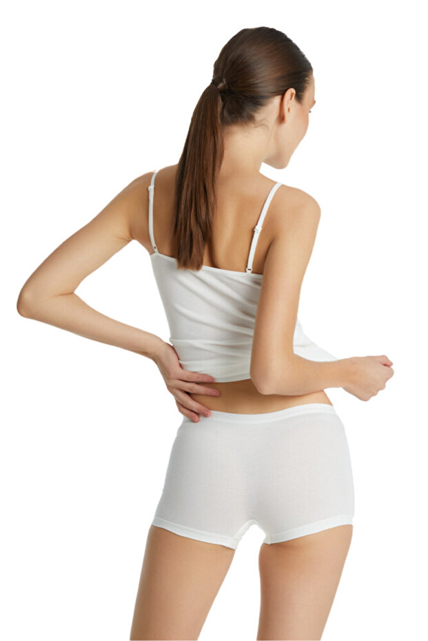 Kadın Boxer Essential 1301 - Krem - 4