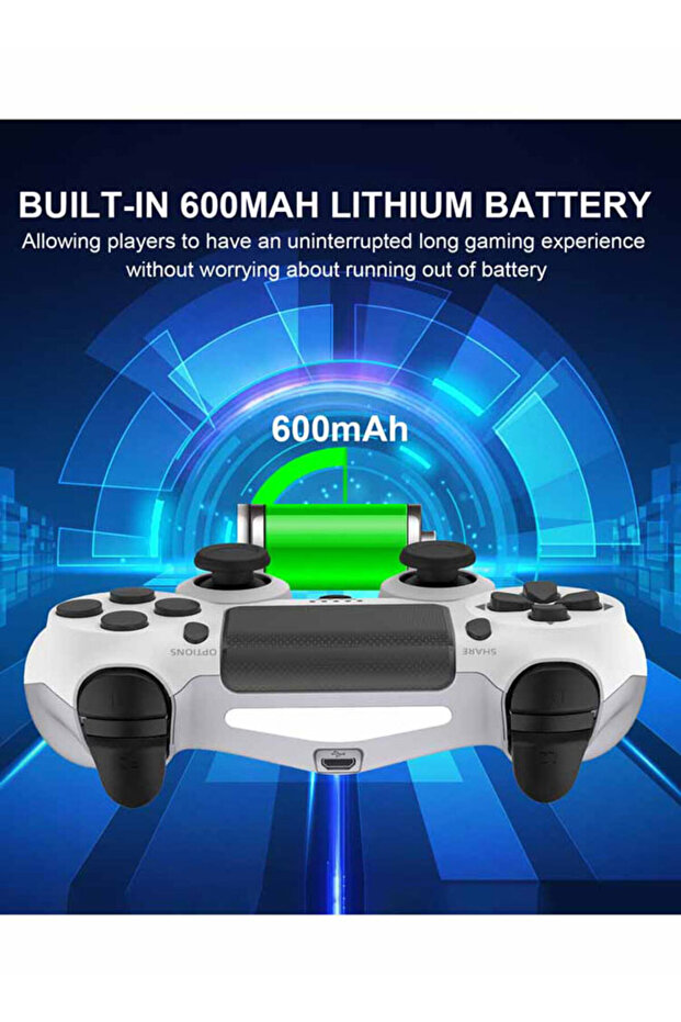 وحدة تحكم بلاي ستيشن لاسلكية (متوافقة مع PS4/PS4 OLED/PC) - 4