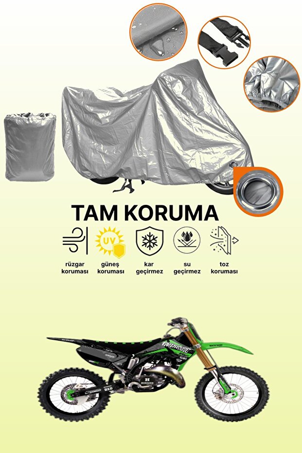 غطاء محرك متوافق مع كاواساكي KX 125، غطاء واقي