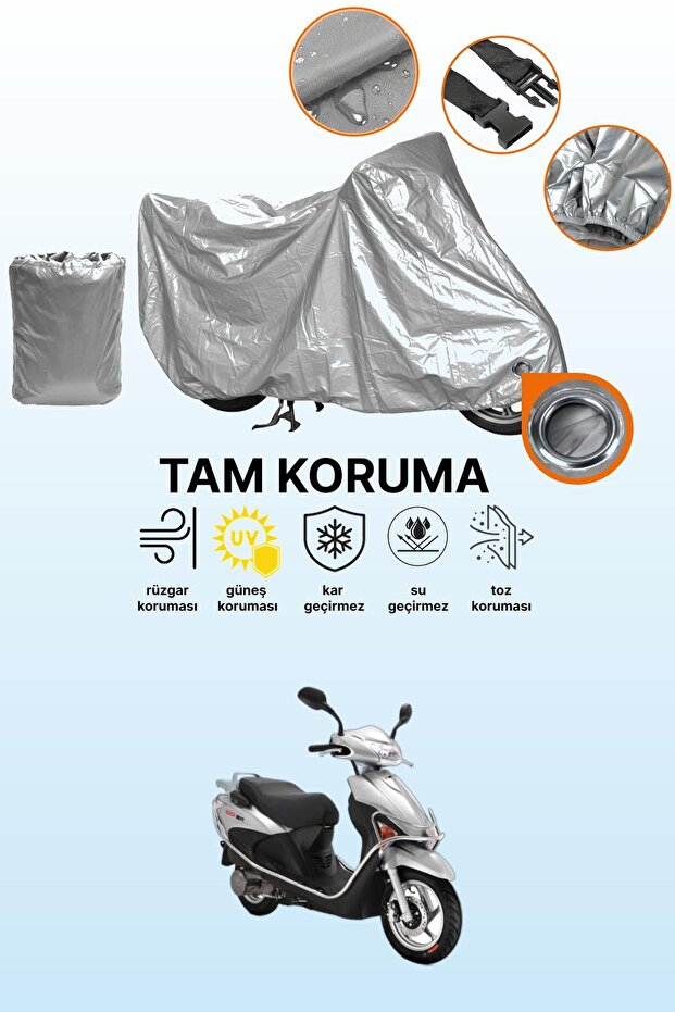 Rks Rs 100 Compatible Engine Tarpaulin Compatible with Gray Lock