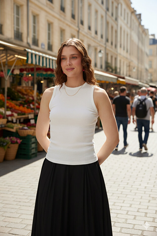 FİTİLLİ KOLSUZ BODY - 5