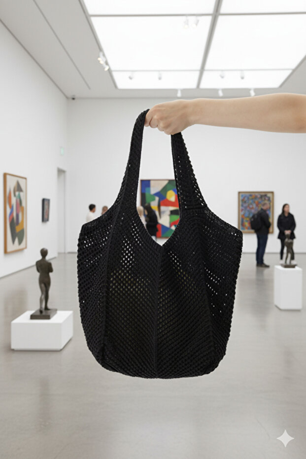 MARIN TRİKO ÖRME ÇANTA - 4