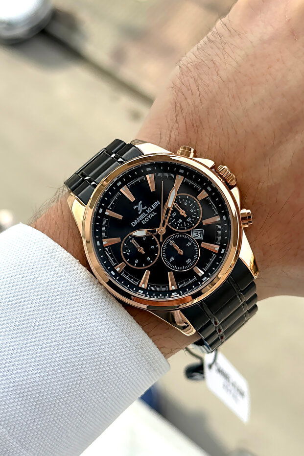 %100 Orijinal Siyah Renk Çelik Kordon Yeni Sezon Erkek Kol Saati Bileklik Hediyeli - 2