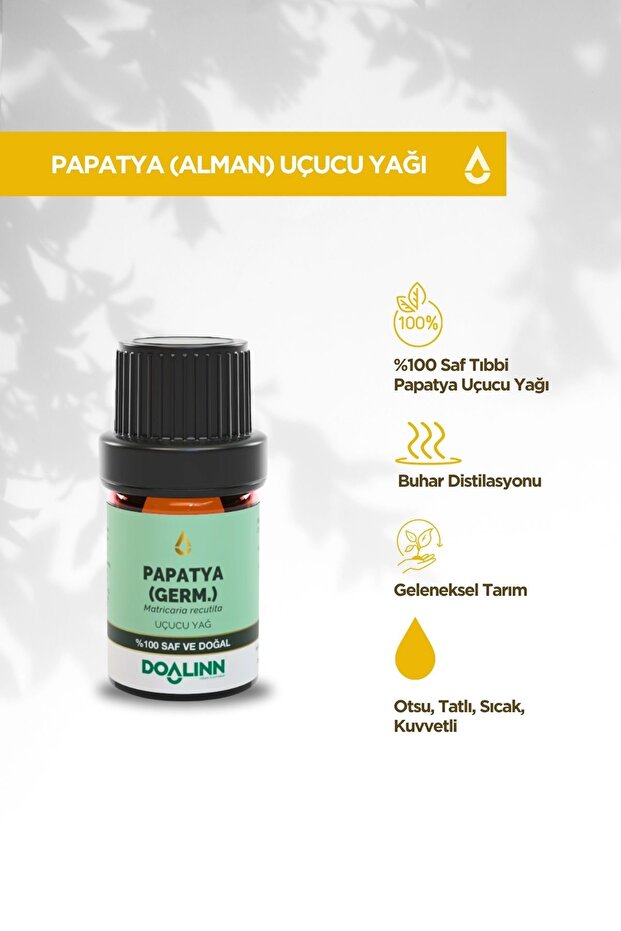 Chamomile (German) Essential Oil (Matricaria Recutita) 5 Ml.