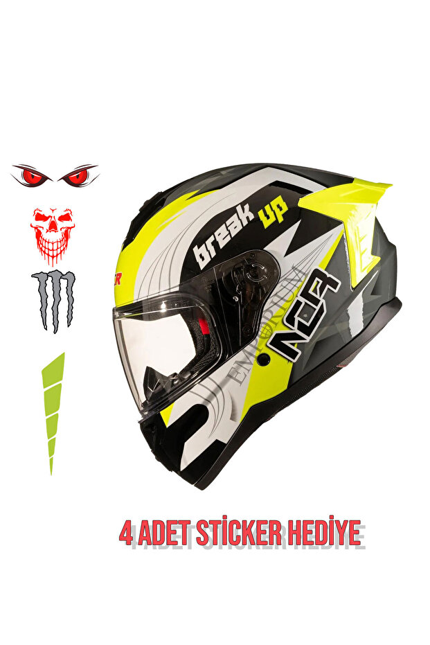 Rapid Kapalı Kask (ECE BELGELİ) - 1