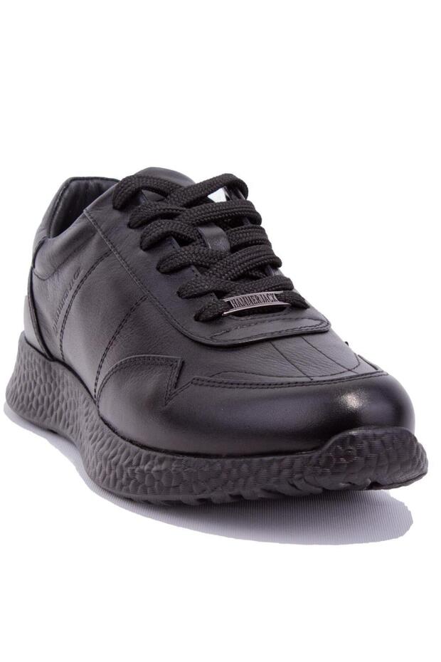 10222190 Baley Black Casual Men's Leather Shoes