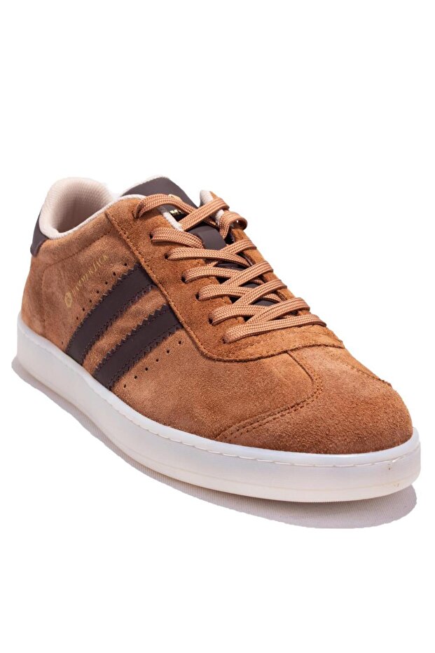 10224155 Tan Brown Suede Casual Men's Leather Shoes