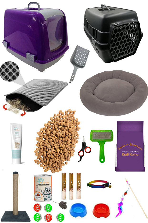 25 Parça Kedi Başlangıç Seti - 1