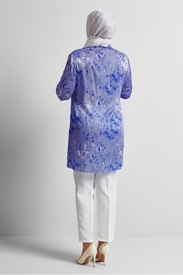تونيك ساتان منقوش 20707 - 4