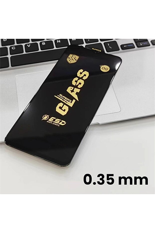 Clear, flippy, esd glass screen protector compatible with oppo a80 - 4