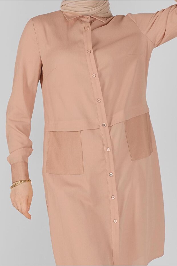 BOYDAN DÜĞMELİ TUNİK 40614 - 4