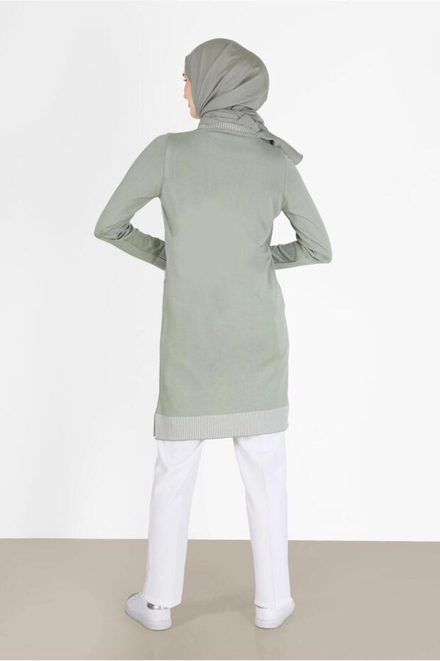 CEP DETAYLI TRİKO TUNİK 42104 - 4