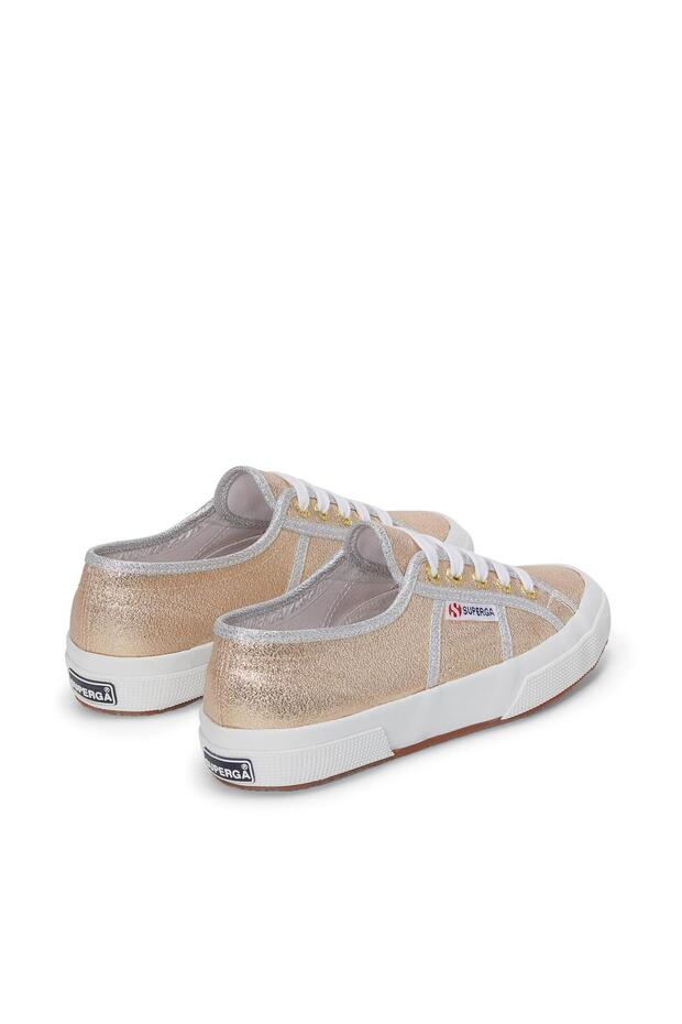 2750-Lamew Kadın Bronz Sneaker - 3