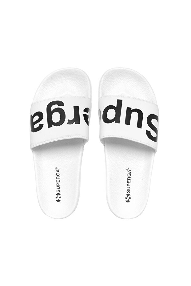 1908 Slides Polysoft Unisex White Regular Slippers