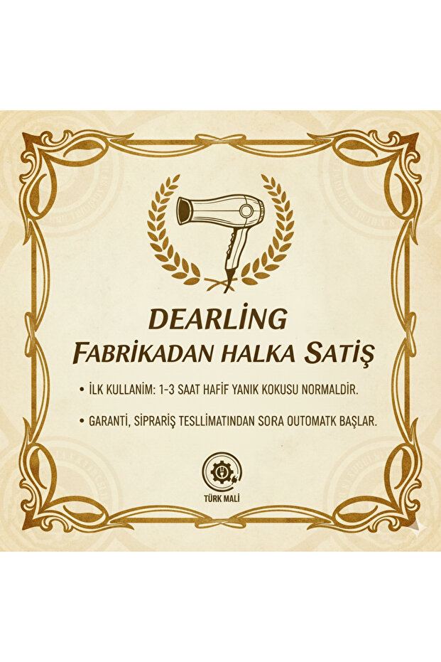 Marske Ionic Profesyonel Saç Kurutma Mor - 8