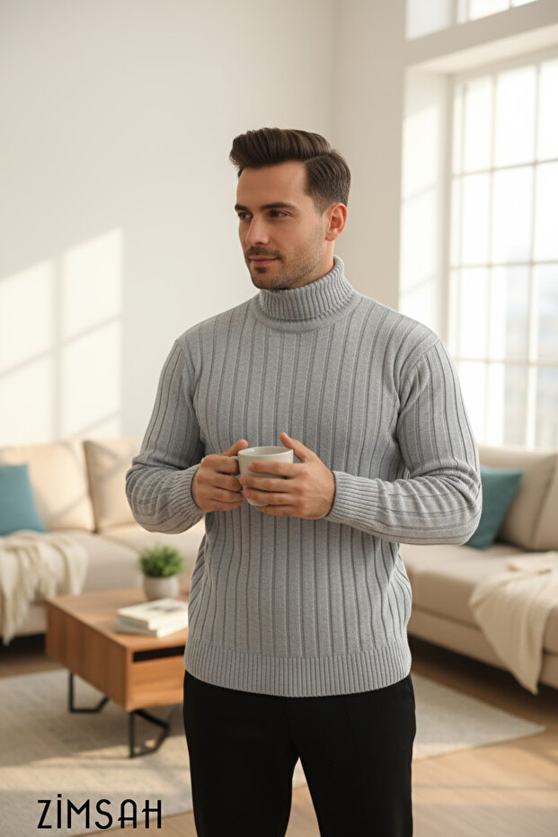 Men's Knitwear Turtleneck Turtleneck Sweater