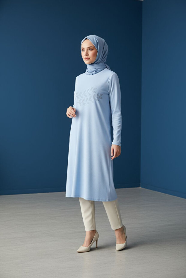 Plus Size Tunic Twist Knitted Fabric Lycra