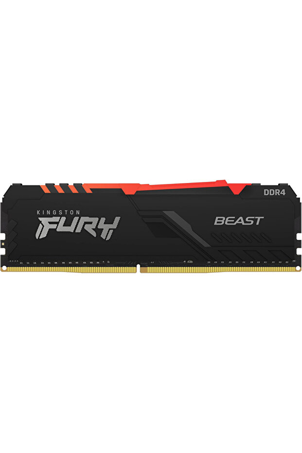 Fury Beast RGB 16 GB 3200 MHz DDR4 CL16 KF432C16BBA/16 Ram - 1