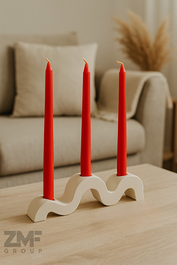 SSTUTSUMUM Dekoratif Mumluk Şamdanlık - 1