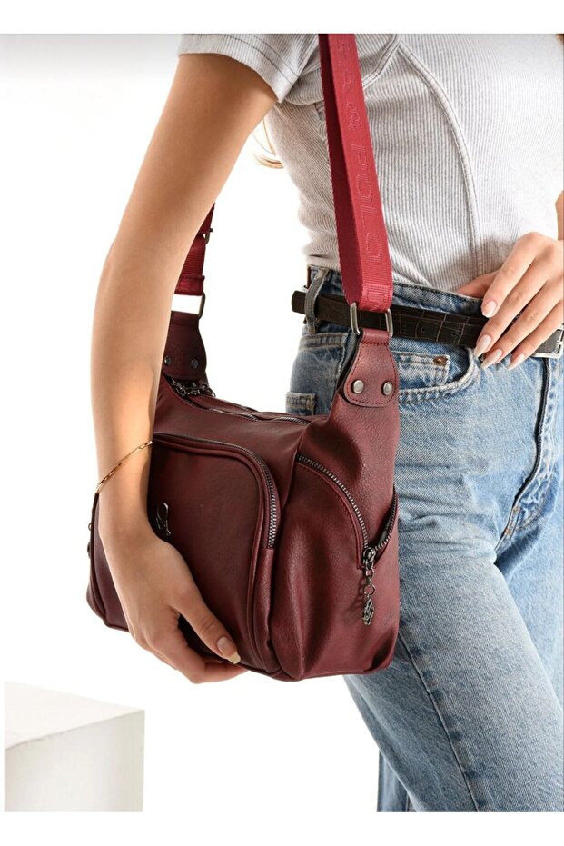 Women's Purple Kipling Waterproof Handle Crossbody Bag