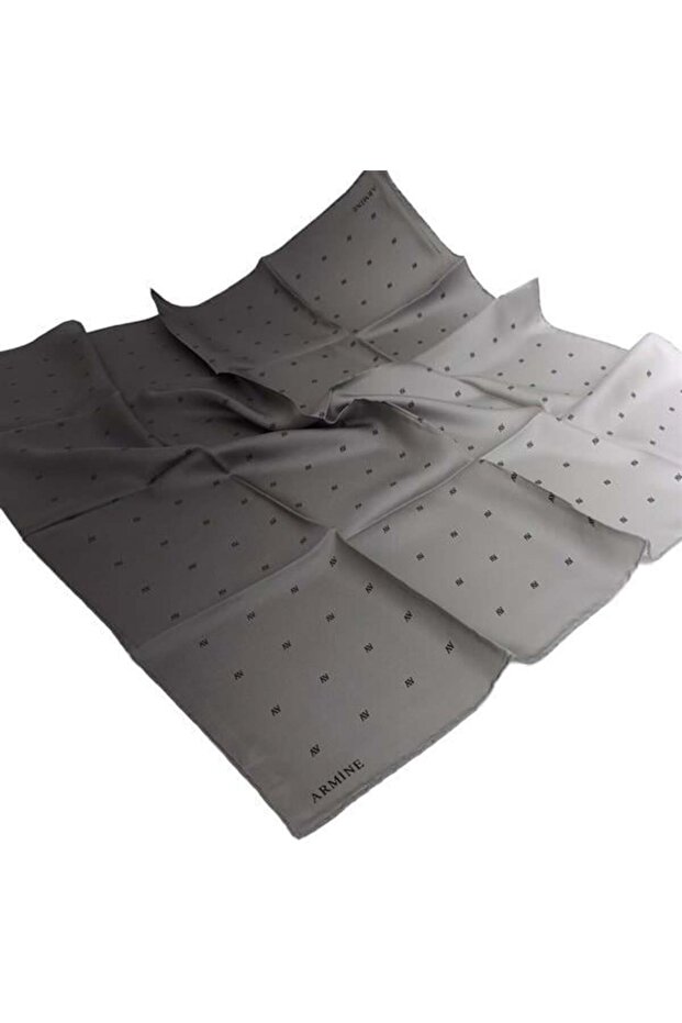 Nostalji Serisi Twill İpek Eşarp 8338D-83 - 3