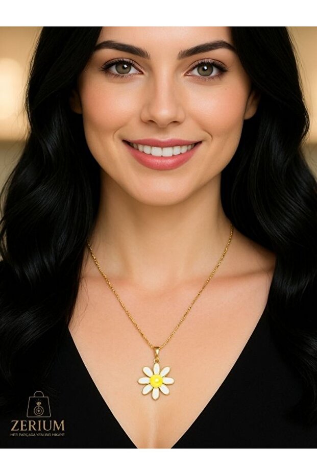 Daisy Breeze – Steel Women's Necklace