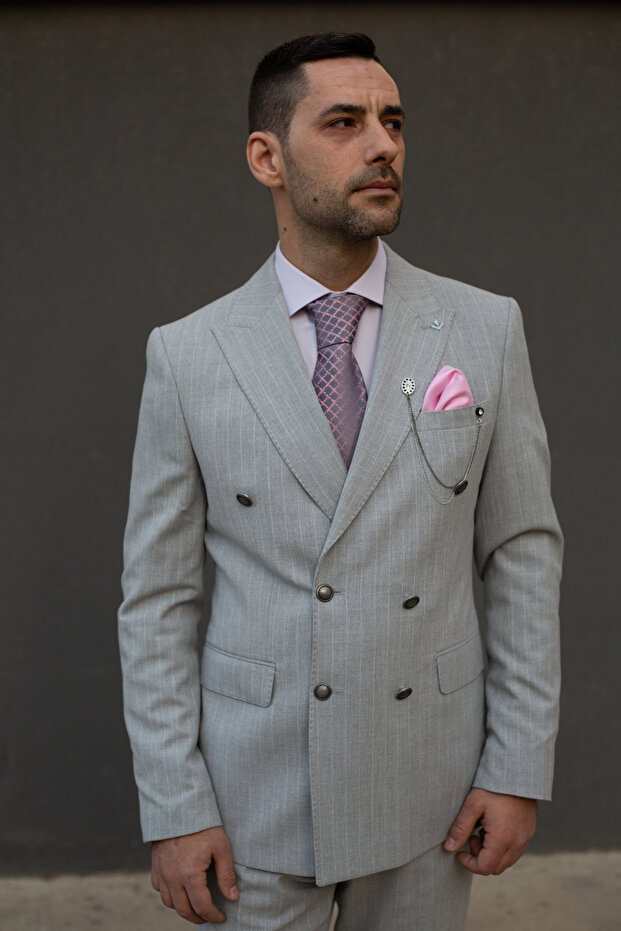 Antonio gray suit - 7