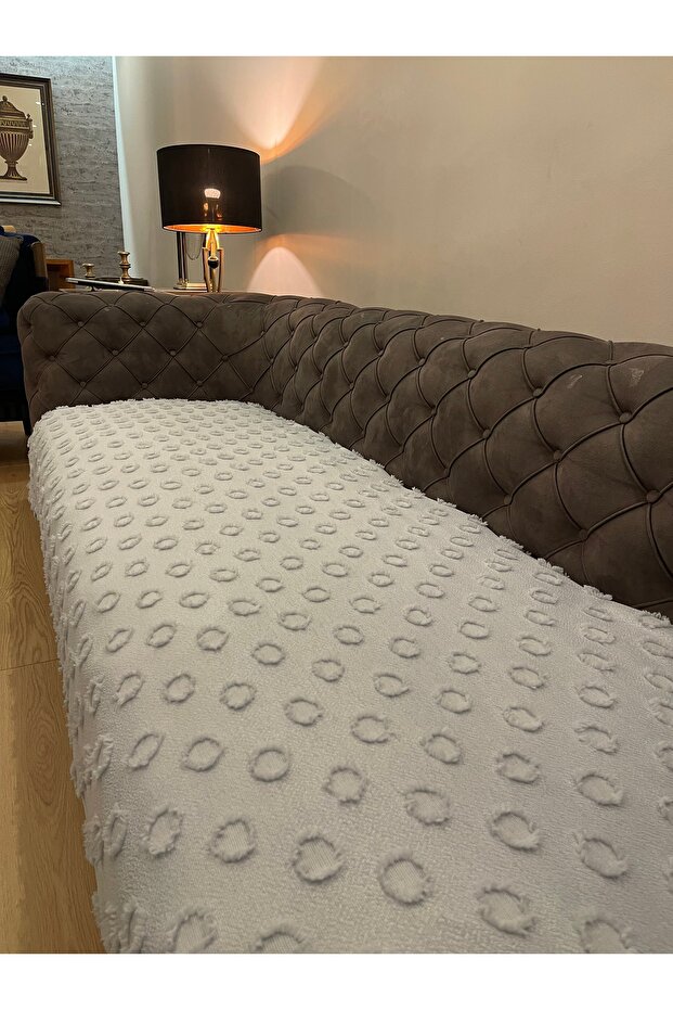 غطاء كرسي بومبوم 100×250 سم - 6