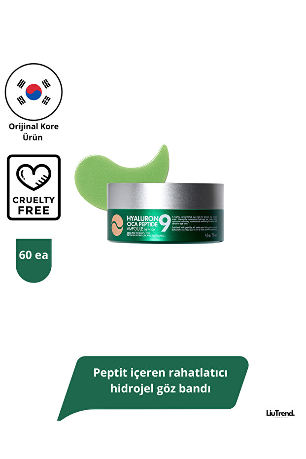 Hyaluron Cica Peptide 9 Ampoule Eye Patch 60 Pieces Tape Containing Peptide M0081