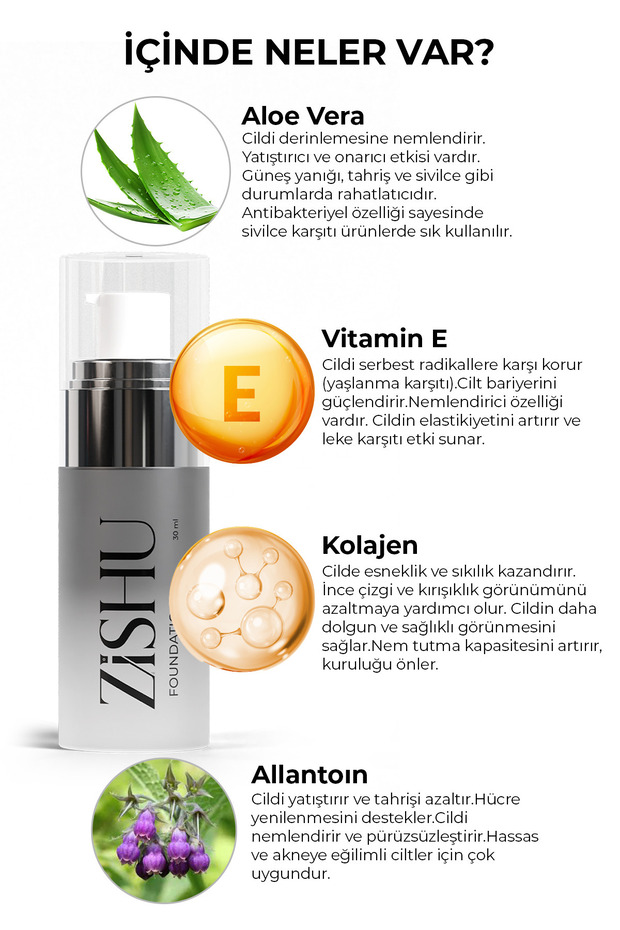 Fondöten Medium – Karşıtı 30 ml - 4