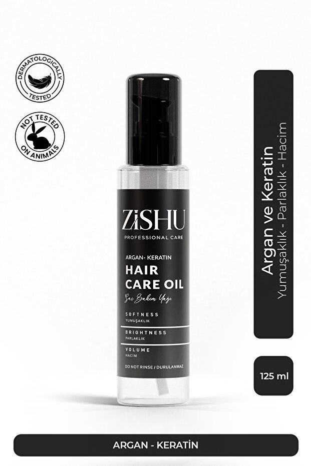 Argan & Keratin Hair Care Oil 125 ml