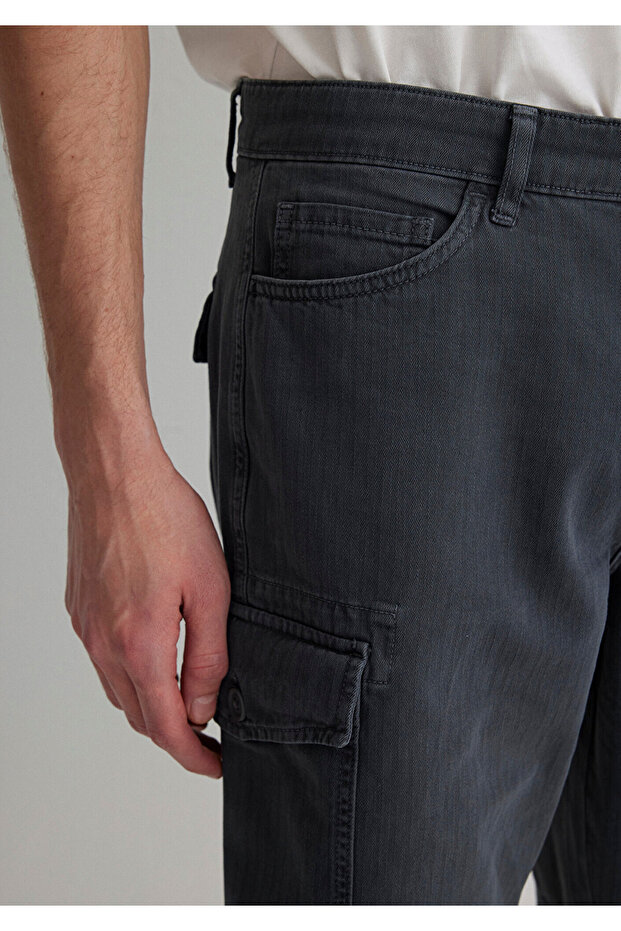 Antrasit Kargo Şort 0410287-80776 - 6